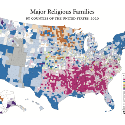 Grandes familles religieuses : 2020