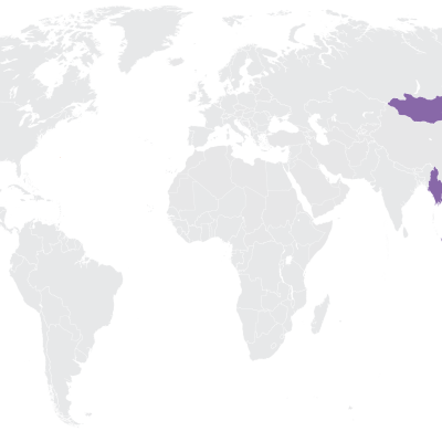 RÉGION ASIE-PACIFIQUE: FAITS SAILLANTS QUADRIENNAUX