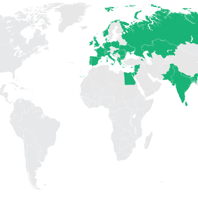 REGIÃO EURÁSIA: DESTAQUES QUADRIENAIS