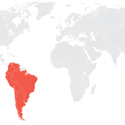 REGIÃO DA AMÉRICA DO SUL: DESTAQUES QUADRIENAIS